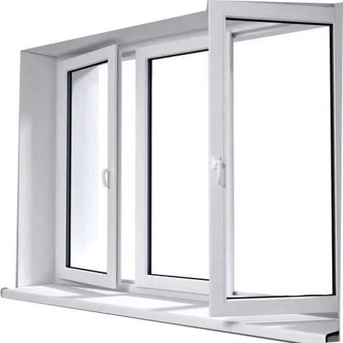 Upvc डबल ओपनेबल विंडो एप्लीकेशन: इंडस्ट्रियल