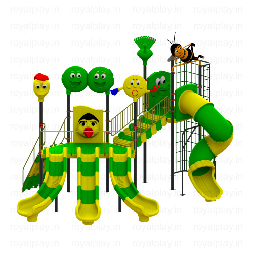 Outdoor Playground Equipment - Color: Multicolor