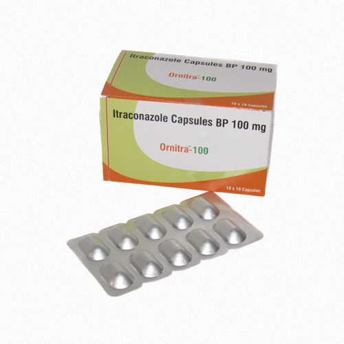 100 Mg Itraconazole Capsules Bp General Medicines