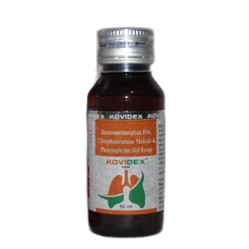 60ml Hbr क्लोरफेनिरामाइन मैलेट और फेनिलफ्राइन एचसीएल सिरप सामान्य दवाएं