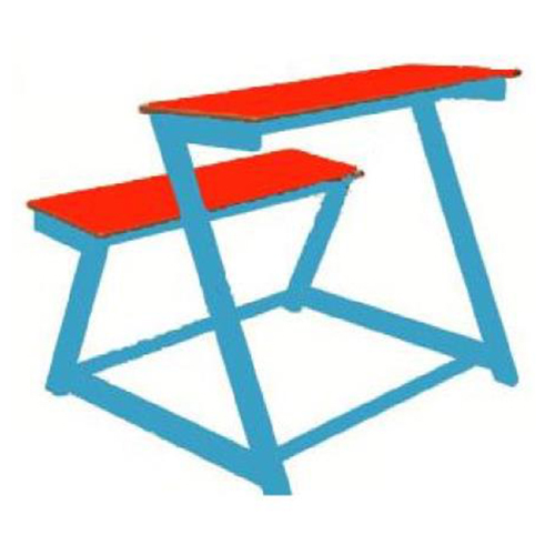 टिकाऊ डुअल डेस्क और बेंच