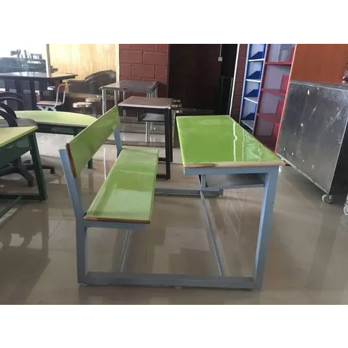 ग्रीन ड्यूल डेस्क बेंच