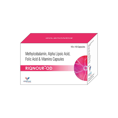 Methylcobalamin Alpha Lipoic Acid Folic Acid And Vitamins Capsules General Medicines