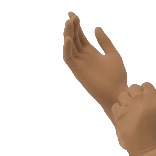 ब्राउन सेंटिनल एक्यू टच पाउडर-फ्री लेटेक्स सर्जिकल हैंड ग्लव्स