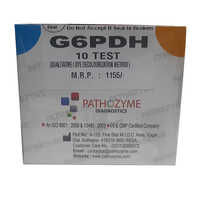  G6PDH रैपिड टेस्ट किट पैथोजाइम 