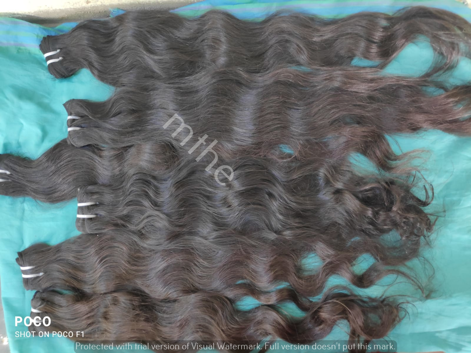 Fresh Temple Black Body Wavy Human Hair Extensions - Color: Natural Brown