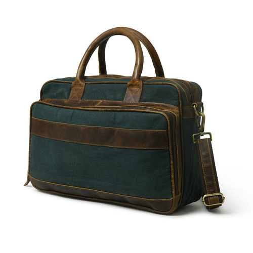 Modern Canvas Laptop Bag - Color: Different Available