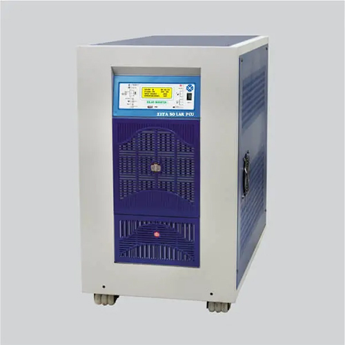 व्हाइट-ब्लू 10kva 120v जेटा हाइब्रिड सोलर पीसीयू