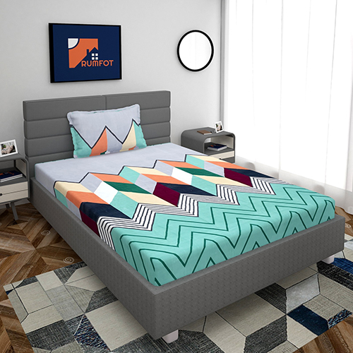 अलग-अलग उपलब्ध कॉटन सिंगल बेड शीट