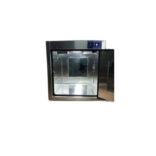 Static Pass Box - Metal Construction, Different Available Sizes | Silver Color, Industrial and Laboratory Applications, Warranty Included