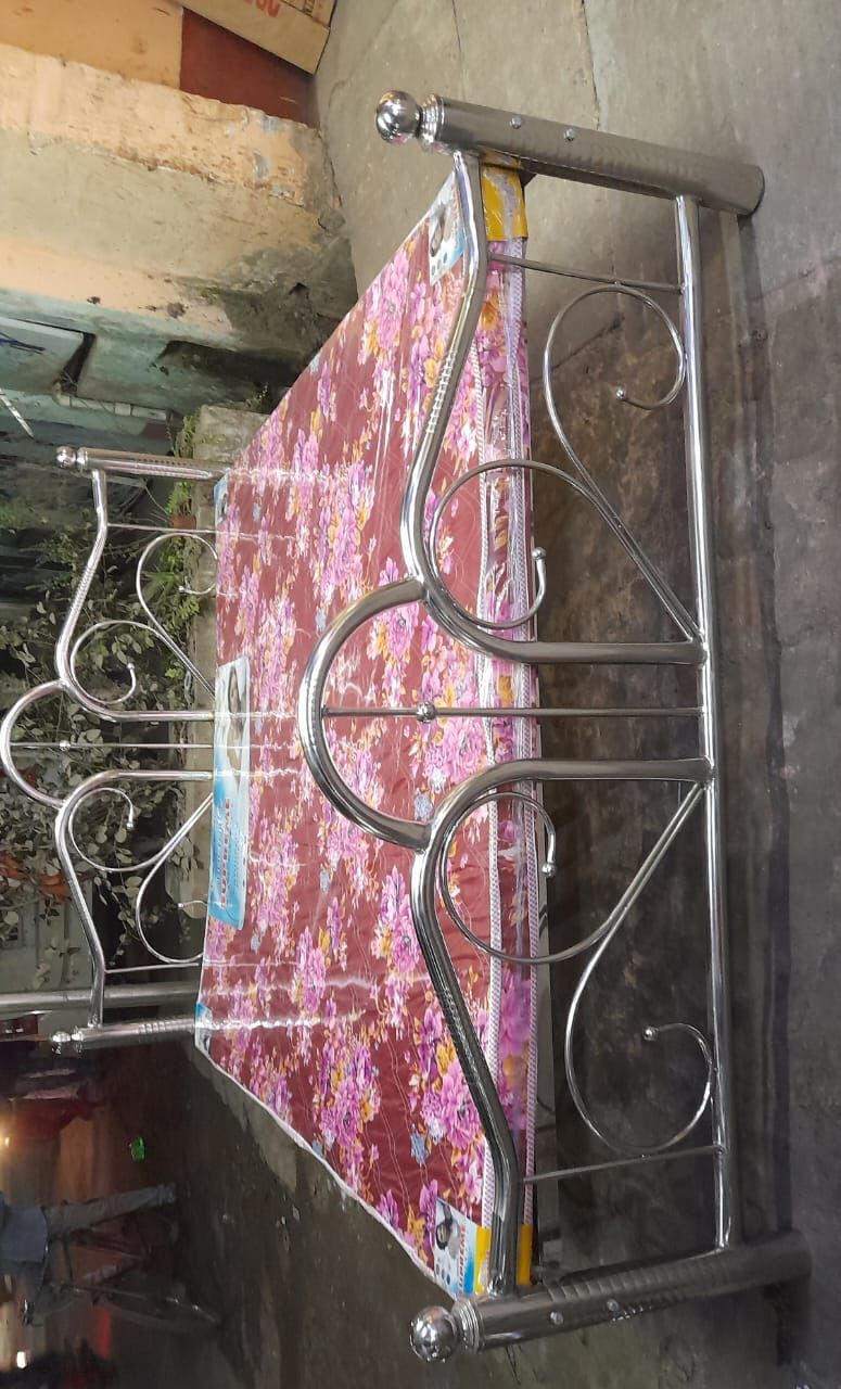 Handmade Stainless Steel Bed