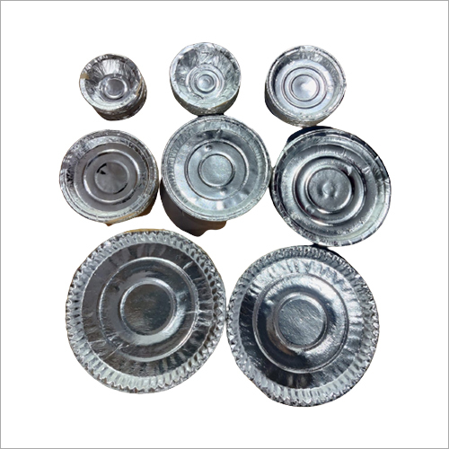 Dona And Paper Plates - Paper Material, Various Sizes And Shapes, Silver Color | Eco-friendly, Lightweight, Hygienic, Easy To Handle