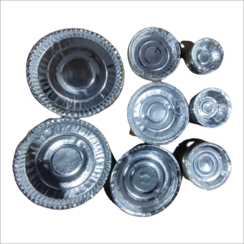 Dona And Paper Plates - Paper Material, Various Sizes And Shapes, Silver Color | Eco-friendly, Lightweight, Hygienic, Easy To Handle