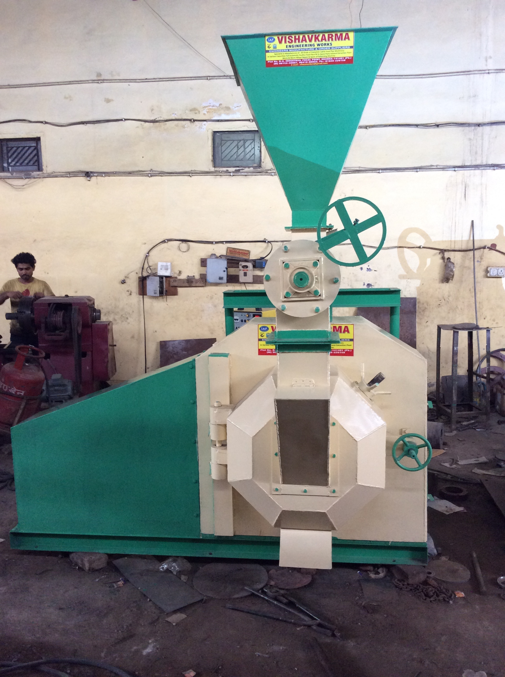 Pelleting Machine - Features: Heavy Duty