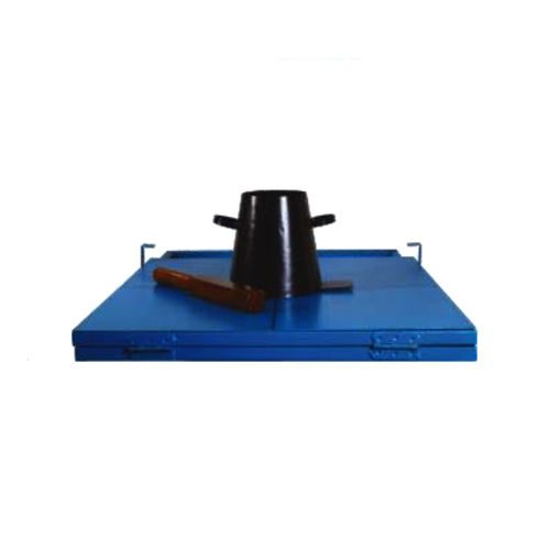 Blue-black Concrete Flow Table Test Set