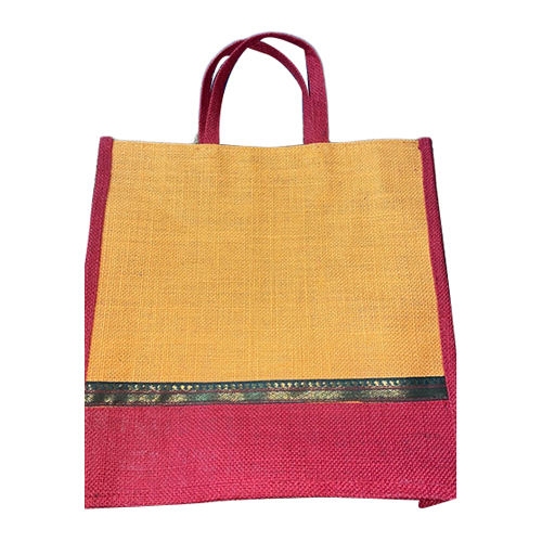 Colour Jute Shopping Bag - Color: Different Available