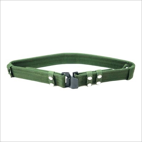 Camouflage Army Belt - Color: Green