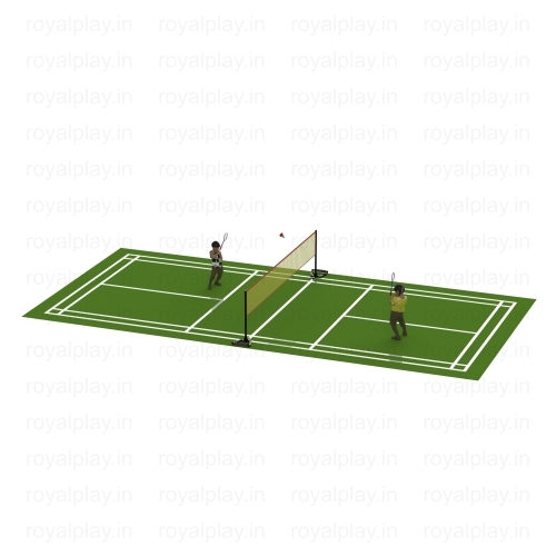 Badminton Sports Flooring Pu Soft Court - Color: Red