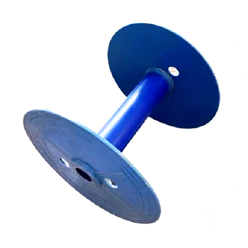 Blue Injection Moulding Wire Spool - Rigid Plastic, Available in Various Sizes | Comes with Warranty for Reliable Durability