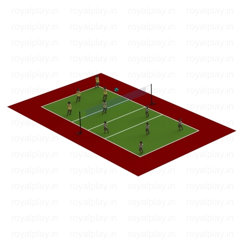 Tennis Sports Softpad Synthetic Acrylic Flooring - 50' X 85' , Eco-friendly, Shock Absorbent, Non-porous, Anti-skid, Easy Maintenance, Various Colors Available