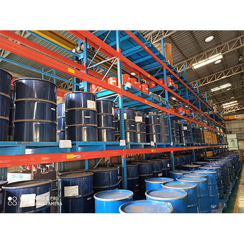Heavy Duty Rack - Mild Steel, Industrial Blue & Red Rectangular Design | Sturdy, Durable Heavy Duty Storage Solution