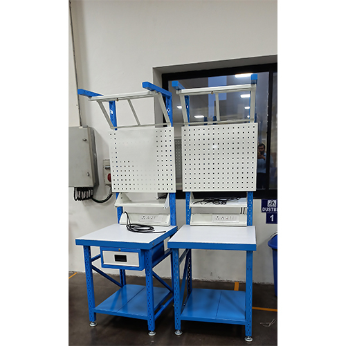 Blue Assembly Table
