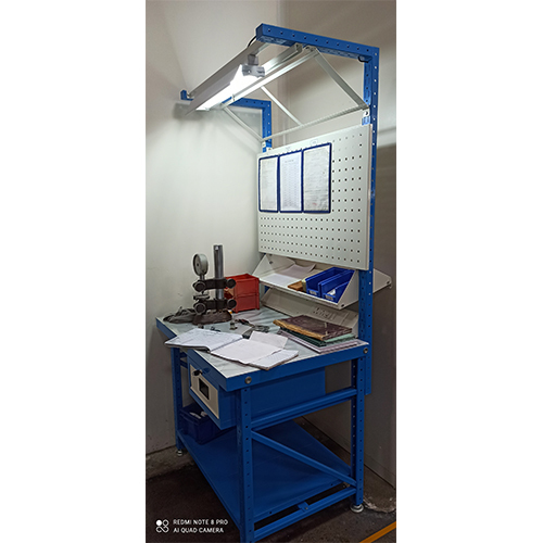 Blue Assembly Table