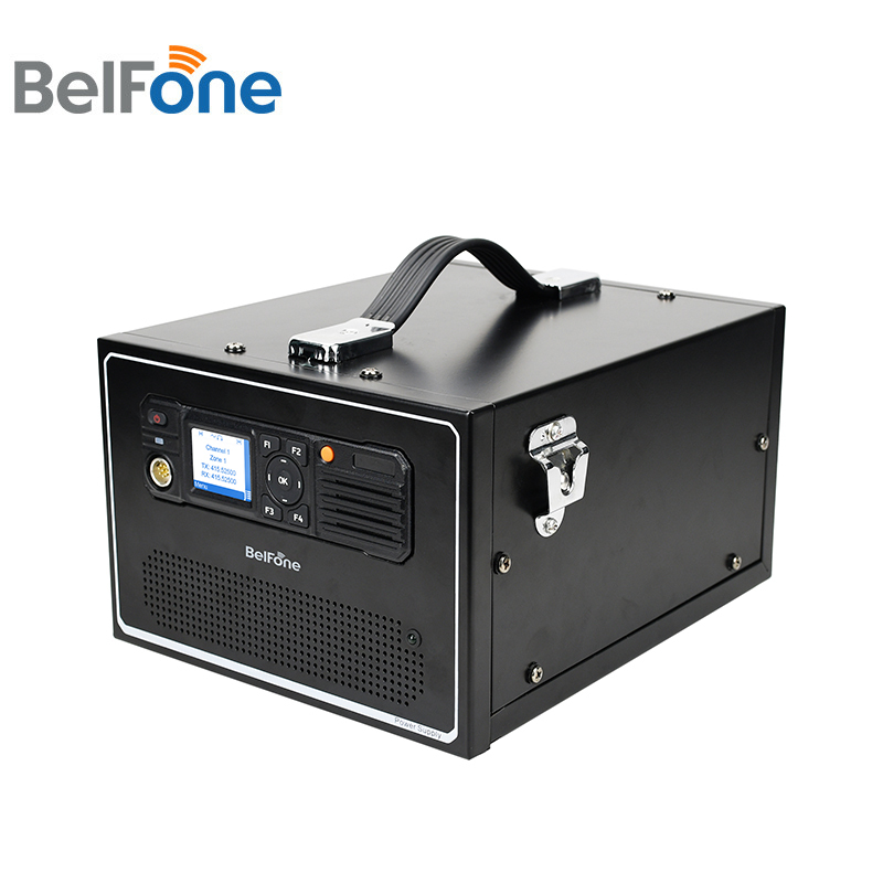 Bf-tm8500 Dmr Portable Base Radio - Metal, 175x175x63 Mm | Multiple Power Supply Modes, Flexible Deployment, Color Lcd Display, Bluetooth Voice, Gps, 45w High Power