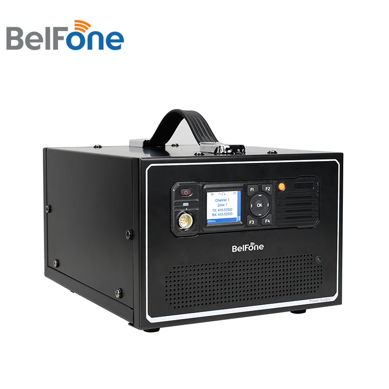 Bf-tm8500 Dmr Portable Base Radio - Metal, 175x175x63 Mm | Multiple Power Supply Modes, Flexible Deployment, Color Lcd Display, Bluetooth Voice, Gps, 45w High Power