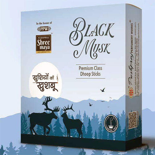 Eco-friendly Black Muska Dhoop Sticks