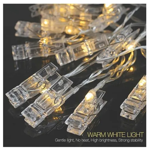 Photo Clip Light - Application: Decoration