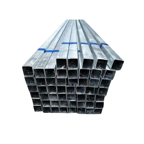 18 Mm Galvanized Iron Square Pipe - Non-alloy Iron Material, Aisi Standard | High Quality Zinc-coated Surface Finish