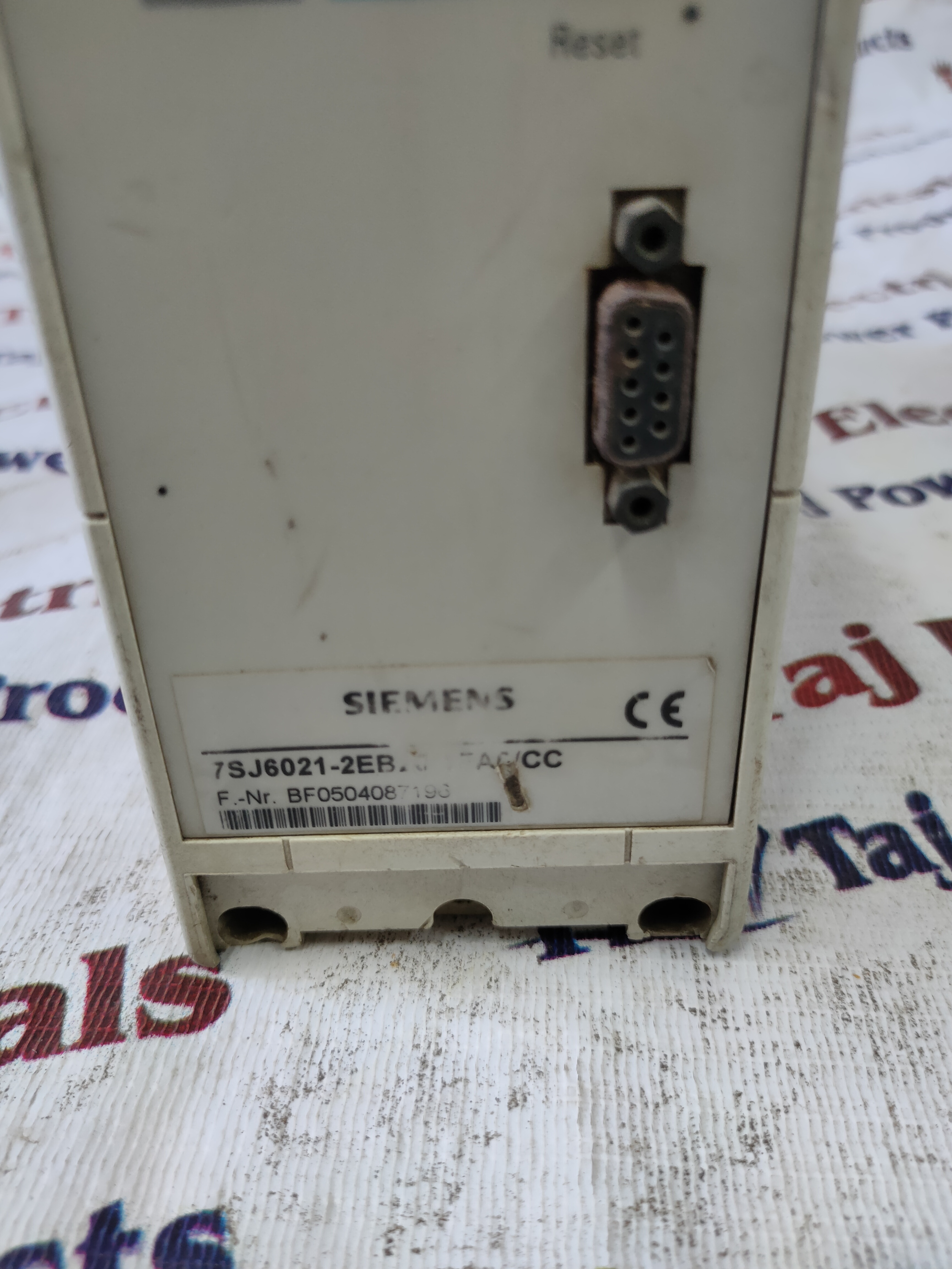 Siemens 7sj6021-2eb20-1fa0/cc Relay - Electrical Relay, Compact Design | Optimized For Protection And Control In Electrical Systems