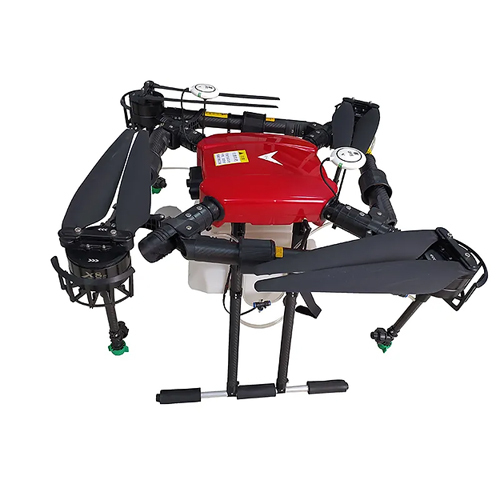 प्लास्टिक 5 लीटर क्रॉप कॉप्टर 4 एक्सिस एग्रीकल्चर ड्रोन