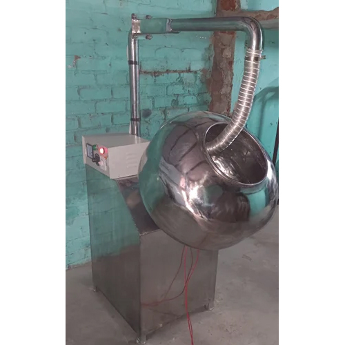 अर्ध स्वचालित चॉकलेट पैनिंग मशीन