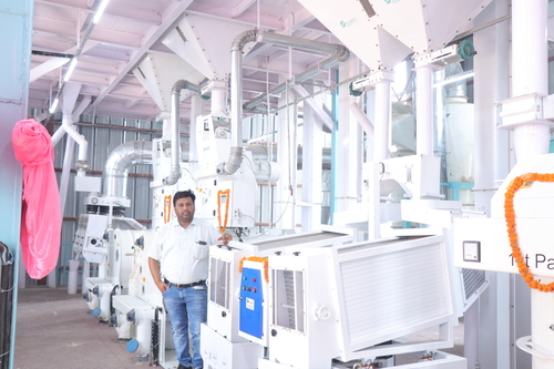 ऑटोमैटिक राइस मिल प्लांट