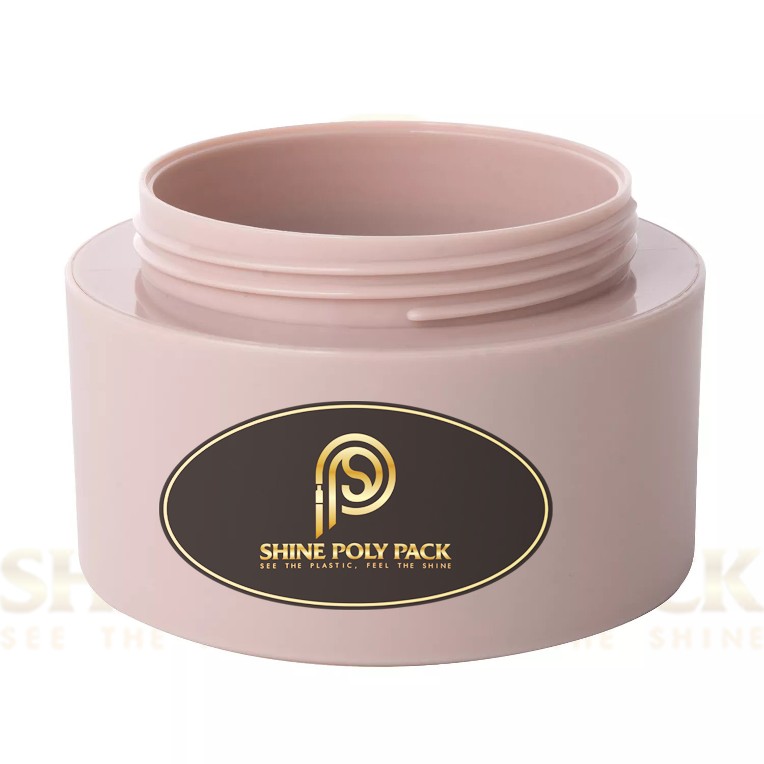 30ml 50ml 100ml Round Pp Cosmetic Jar
