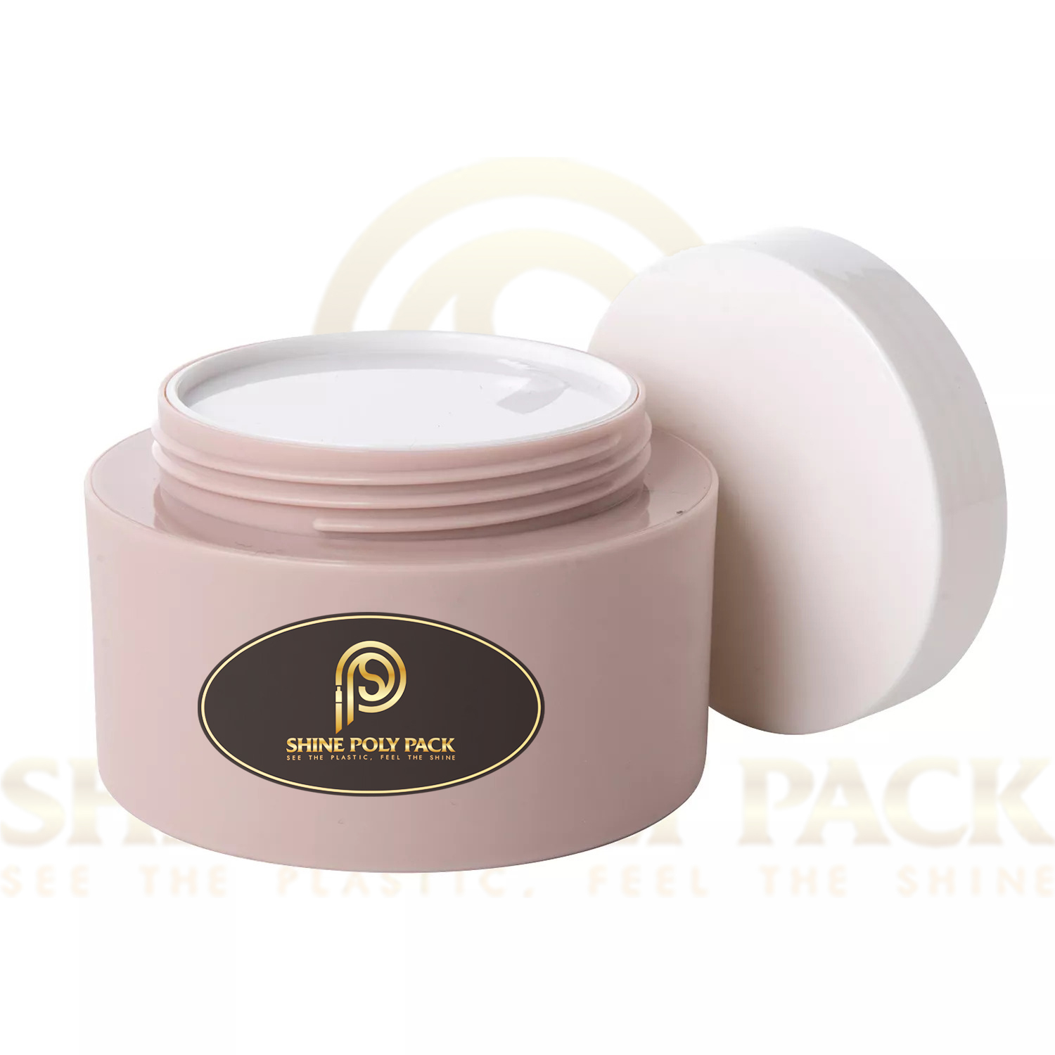 30ml 50ml 100ml Round Pp Cosmetic Jar
