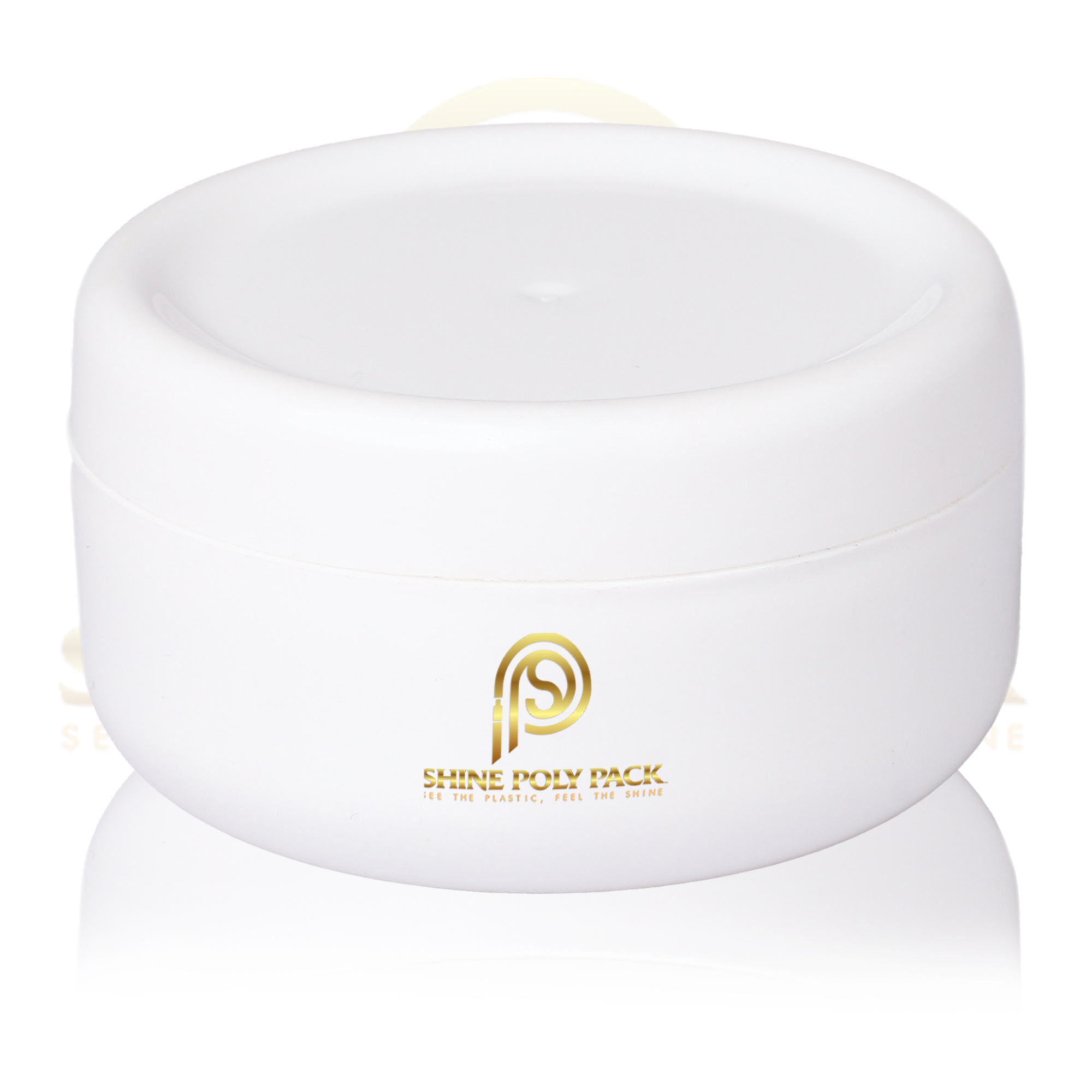 Pp Cream Jar - Plastic Material 25gm - 200gm Size Any Color Round Shape Screw Cap Sealing Industrial Use In Chemical Pharmaceutical Oil