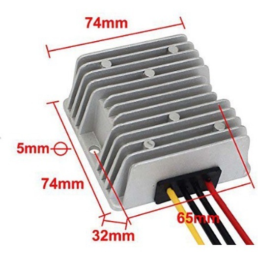 Dc/dc Converter Step Down 48v To 24v 10a 240w - Output Power: 24vdc Volt (V)