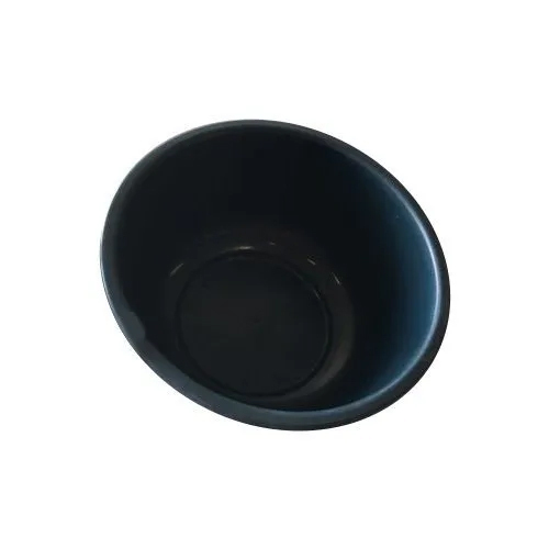 Black Sumo Tub - 40 Ltr Circular Rigid Plastic Versatile Household Use Sturdy Bundle Packaging Sleek Modern Design