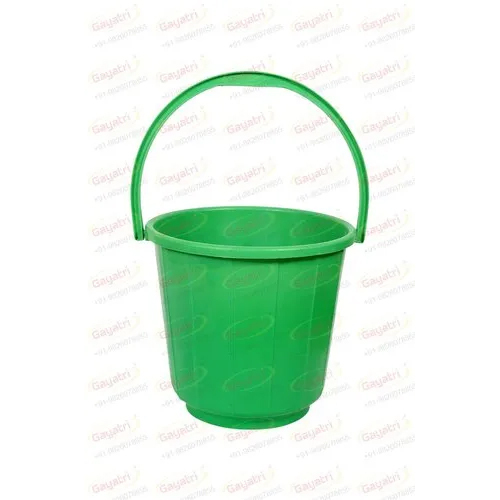 13 Liter Plastic Buckets Without Lid - Color: Multi Colour