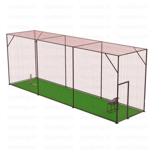 Box Cricket With Grass Mat - Mechanism Type: Manual