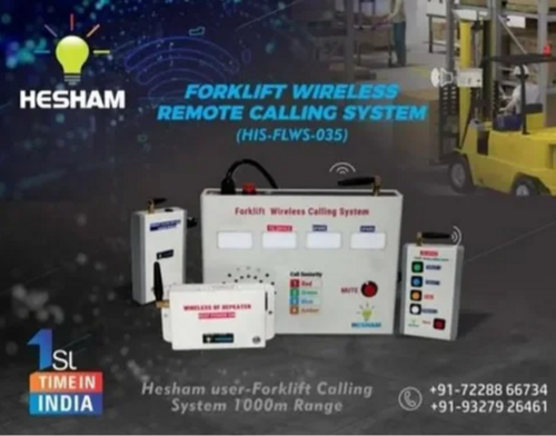 फोर्कलिफ्ट वायरलेस कॉलिंग सिस्टम इनपुट वोल्टेज: 220 वोल्ट (V)