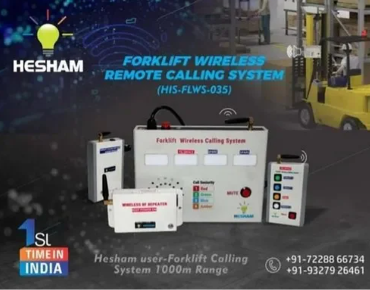 Forklift Wireless Calling System - Charging Time: 12 Hours