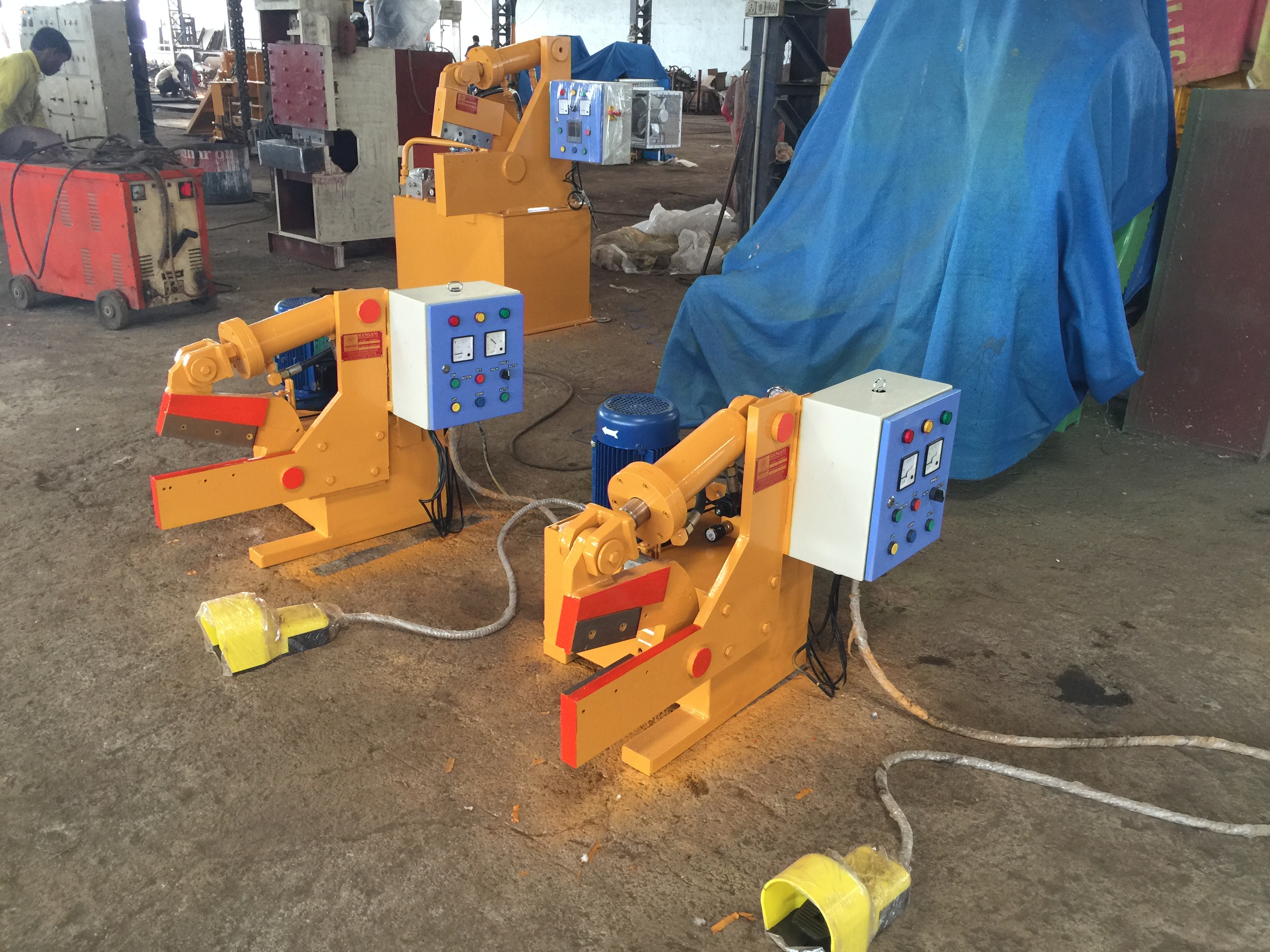 Automatic Aligator Share Machine