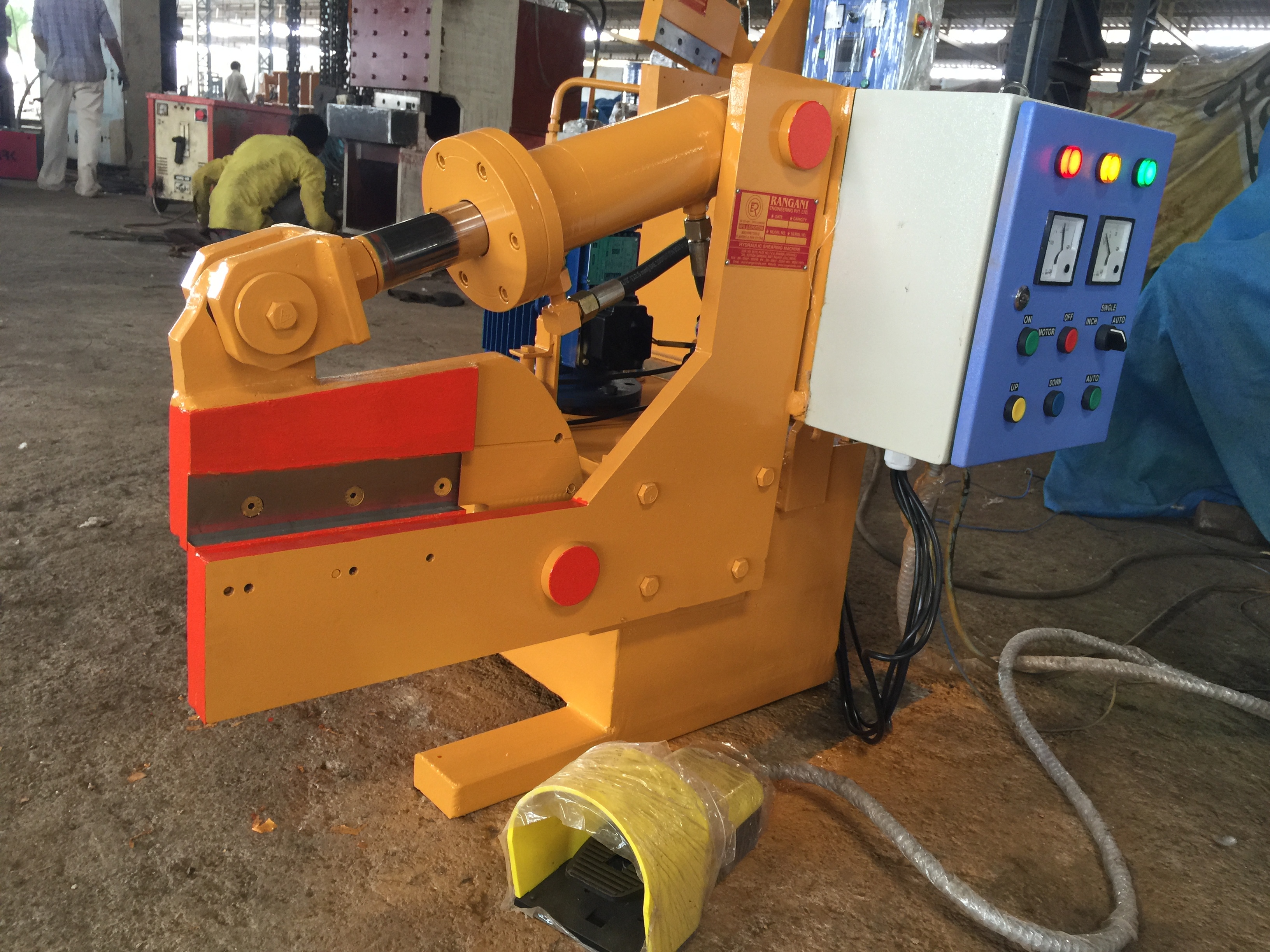 Automatic Aligator Share Machine