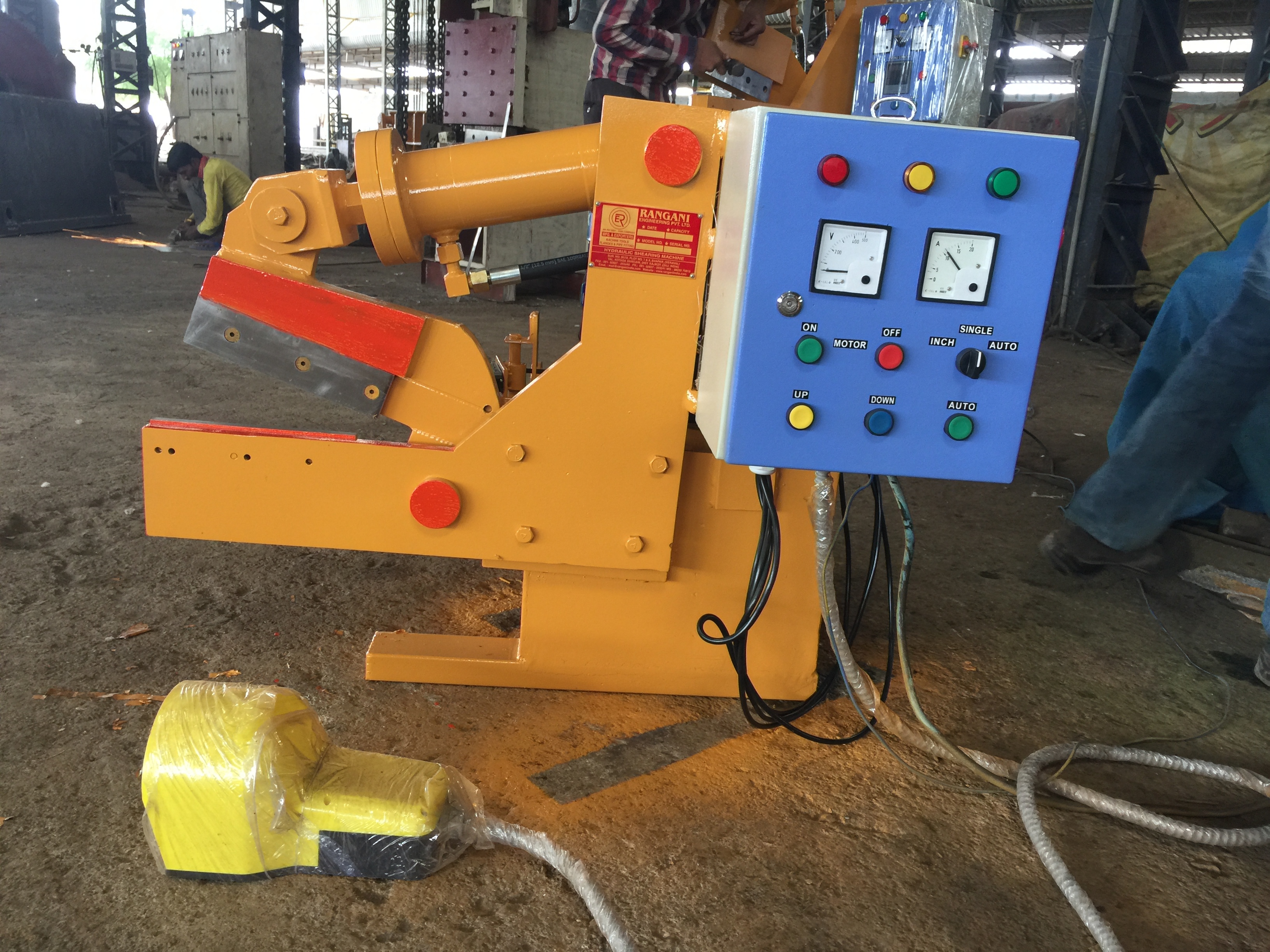 Automatic Aligator Share Machine