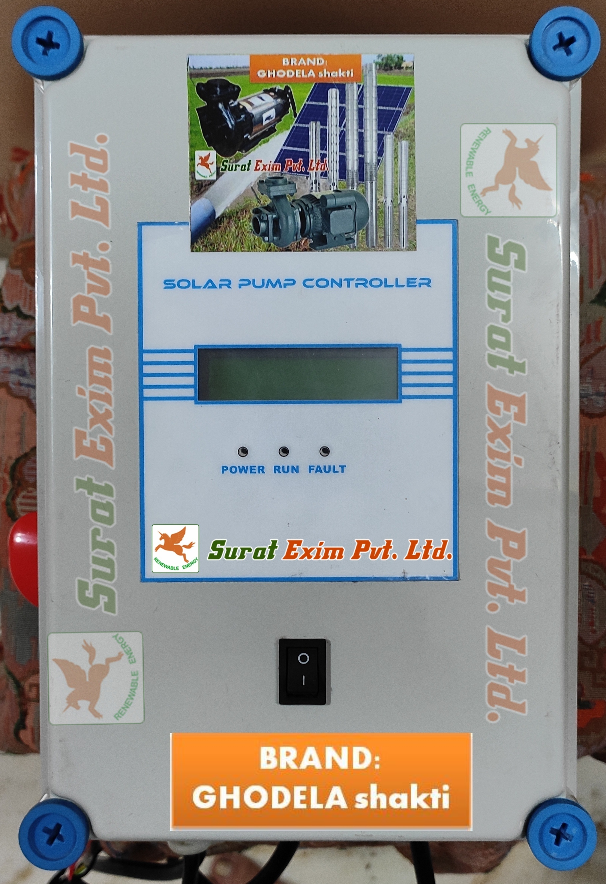 Ac Dc Solar Pump Controller - Ghodela Shakti - Color: As Per Stock Available
