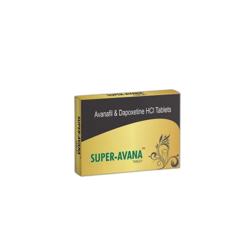 Super Avana Tablets - Ingredients: Avanafil 100mg Dapoxetine 60mg